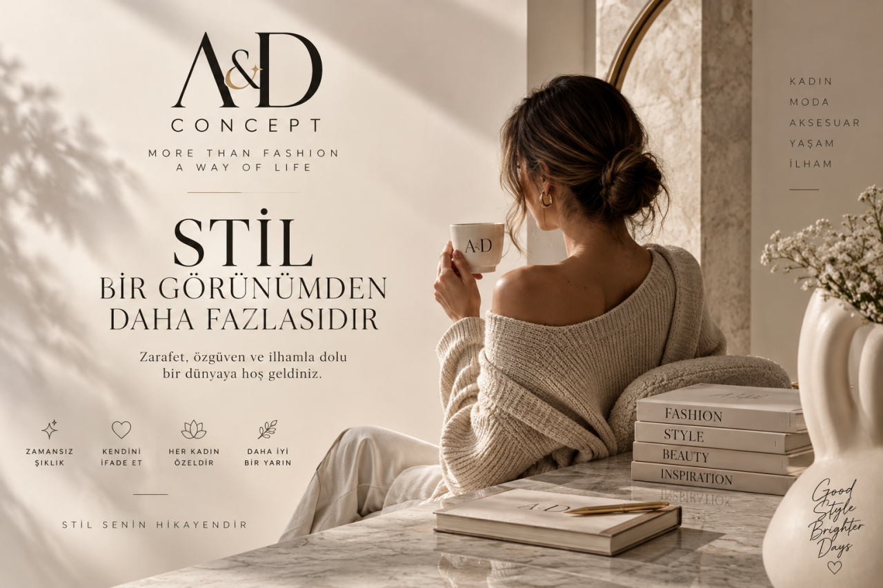 A&D Concept Manifestosu: Stil Bir Görünümden Daha Fazlasıdır
